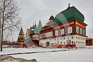 Kolomenskiy palace in Moscow, local museum