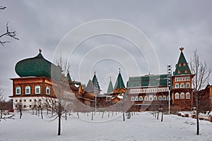 Kolomenskiy palace in Moscow, local museum