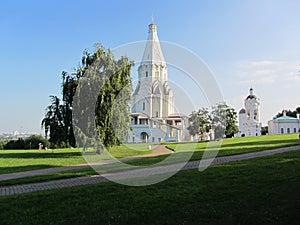 Kolomenskoye estate park in Moscow