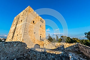 Kolossi Castle, a Crusader stronghold. Limassol District. Cyprus