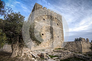 Kolossi medieval castle in LimassoL, Cyprus