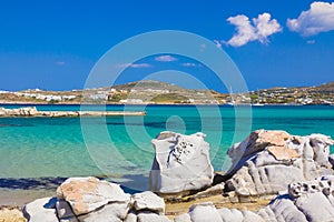 Kolymbithres beach, Paros island, Cyclades, Aegean, Greece