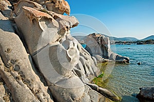 Kolymbithres beach of Paros island in Greece 2