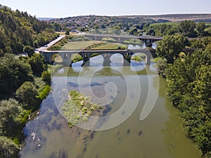 Kolyu Ficheto Bridge in Byala, Ruse region, Bulgaria