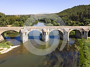 Kolyu Ficheto Bridge in Byala, Ruse region, Bulgaria