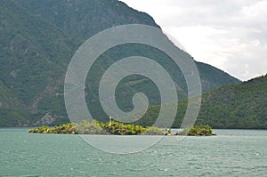 Komani lake, Albania