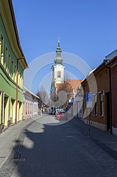 Evanjelický kostol v barokovom štýle v Komárne