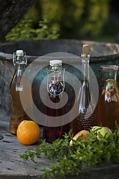 Kombucha - fermented fruit tea