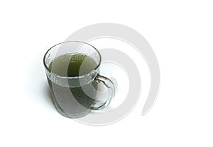 Kombucha green drink for health photo