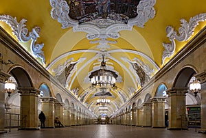 Komsomolskaya Subway Station photo