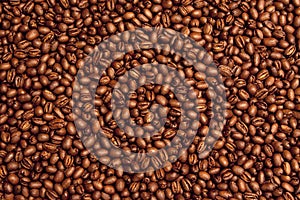 Kona Coffee Bean Background