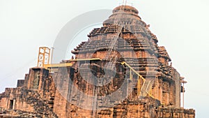 Konark Sun Temple from the back side - a UNESO World Heritage Site