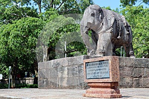 Konark Sun Temple in Odisha, India. Ancient ruin statue of Konark Sun temple.