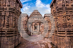 Konark temple architecture photo