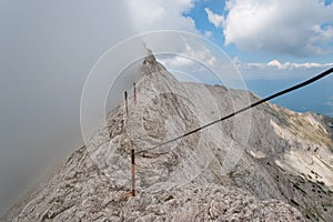Koncheto Peak on Mountain Pirin