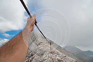 Koncheto Peak on Mountain Pirin