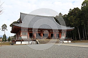 Kondo Hall in Daigoji Temple, Kyoto, Japan