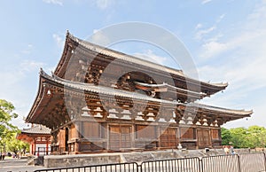 Kondo Hall (1603) of Toji Temple in Kyoto. National Treasure and photo