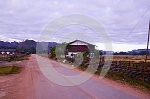 Konglor Natural field in Khammoun Laos