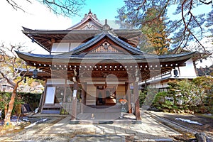 Kongobu-ji, headquarters of Shingon Buddhism at Koyasan