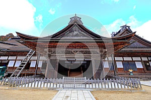 Kongobu-ji, headquarters of Shingon Buddhism at Koyasan