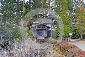 Kongobu-ji, headquarters of Shingon Buddhism at Koyasan