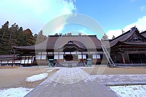 Kongobu-ji, headquarters of Shingon Buddhism at Koyasan