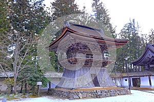 Kongobu-ji, headquarters of Shingon Buddhism at Koyasan