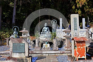 Kongobu-ji Okuno-in Okunoin Cemetery at Koyasan, Koya,