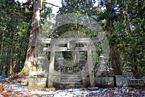 Kongobu-ji Okuno-in Okunoin Cemetery at Koyasan, Koya,