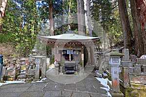 Kongobu-ji Okuno-in Okunoin Cemetery at Koyasan, Koya,