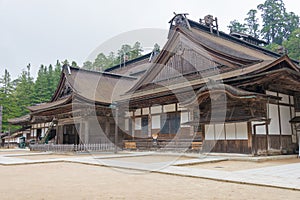 Kongobuji Temple in Koya, Wakayama, Japan. Mount Koya is UNESCO World Heritage Site- Sacred Sites
