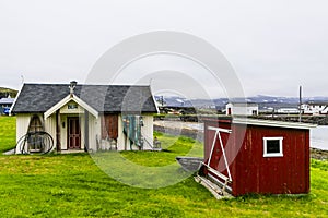 Kongsfjord village in Norway