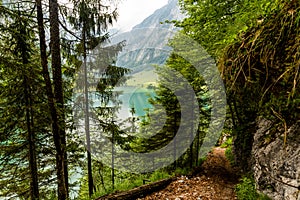 Konigssee lake, known as Germany`s deepest and cleanest lake.