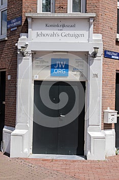 Koninkrijkszaal Van Jehova`s Getuigen At Amsterdam The Netherlands 16-7-2020