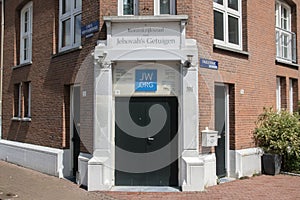 Koninkrijkszaal Van Jehova`s Getuigen At Amsterdam The Netherlands 16-7-2020