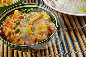Konkani Style Potato Curry