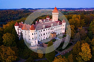 Konopiste castle, Benesov, Czech Republic