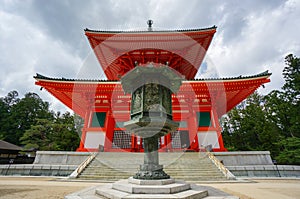 Konpon Daito Pagoda in KÅya-san, Japan