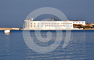 Konstantinovsky Ravelin at the entrance to Sevastopol bay, built in 1840 to strengthen the defense of the city.