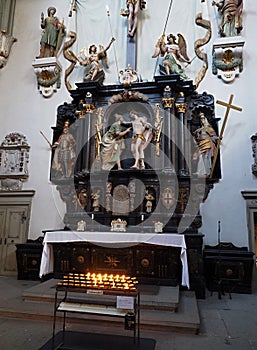 Church Tower in Konstanz in Baden Wuertemberg, Germany