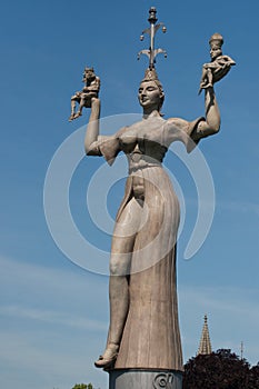 Konstanz, Germany: Imperia Statue