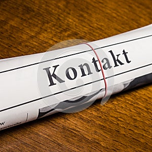 Kontak newspaper (german)