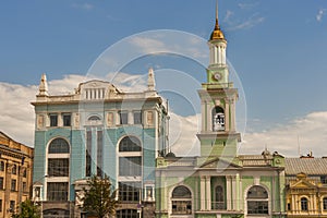 Námestie v kyjev hlavné mesto Ukrajiny 