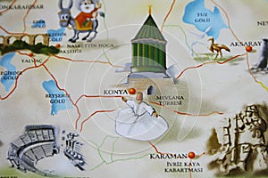 Konya On The Touristic Brochure