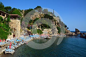 Konyaalti Beach, Antalya in Turkey