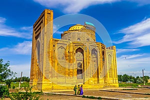 Konye Urgench Turabek Khanum Mausoleum 06