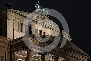 Konzerthaus Berlin concert hall in the Gendarmenmarkt square in Berlin, Germany