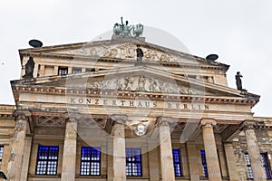 Konzerthaus Berlin in Gendarmenmarkt square, Berlin, Germany