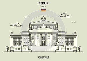 Konzerthaus in Berlin, Germany. Landmark icon